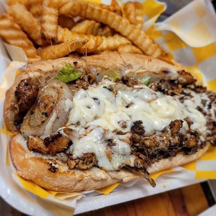 Jerk Chicken Poboy.