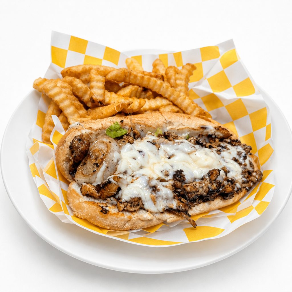 Jerk Chicken Poboy.