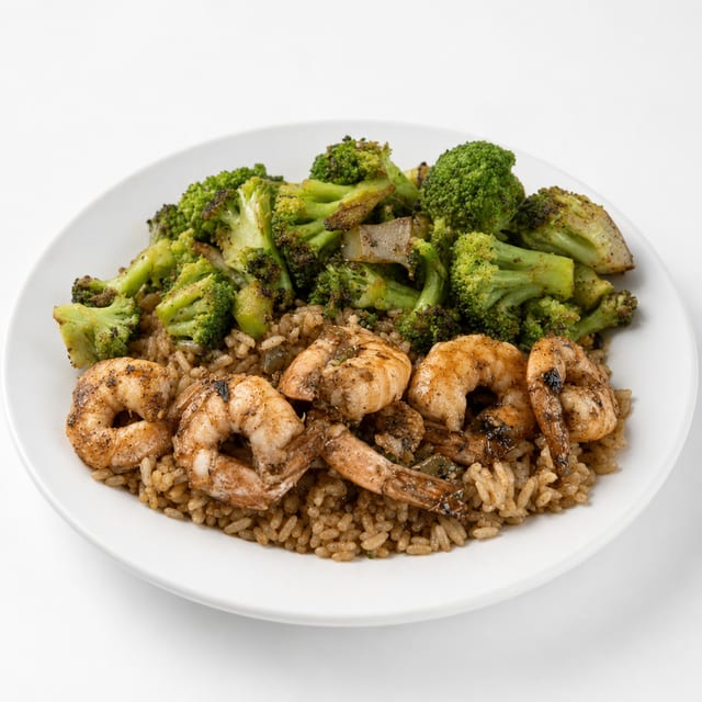 Shrimp Plate.