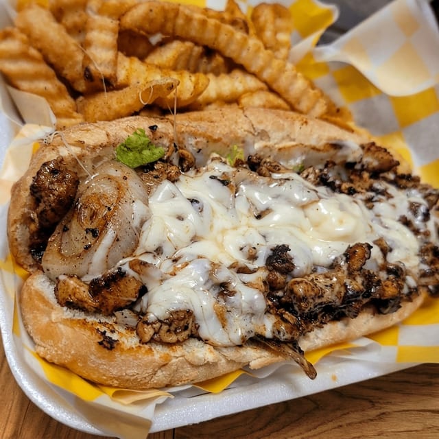 Jerk Chicken Poboy.